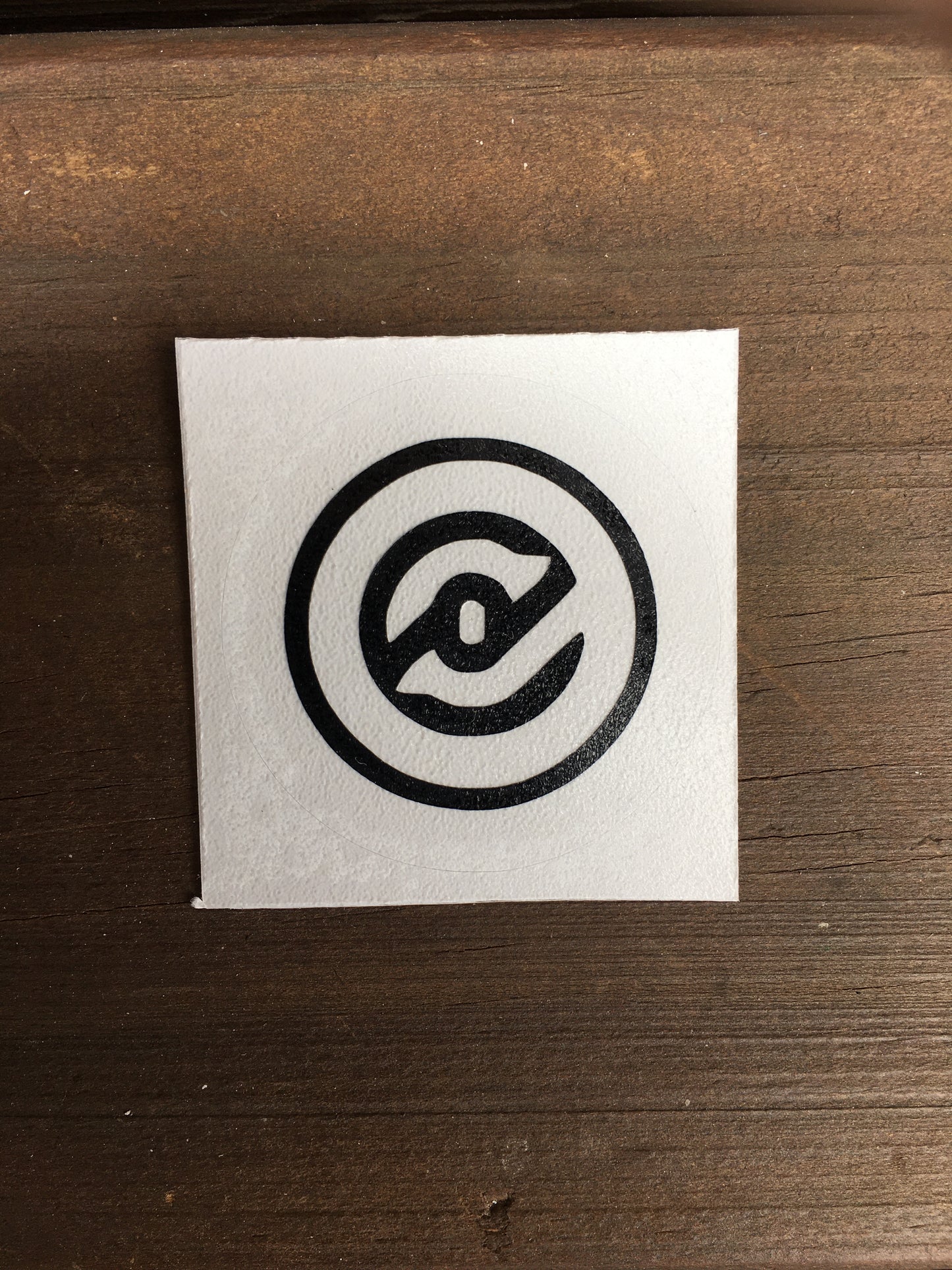 CycloVision logo sticker
