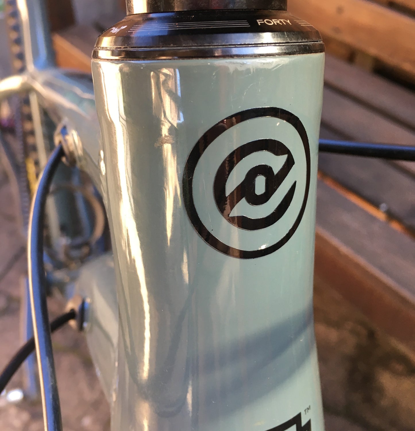 CycloVision logo sticker